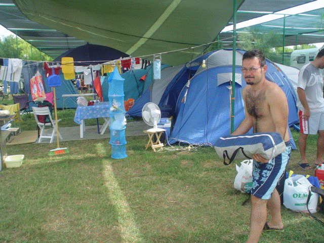 Tenda, due, secondi, decathlon, camping, campeggio, per, un, perfetto, montaggio
